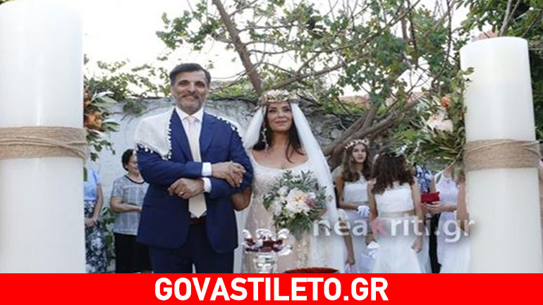 Μαρία Τζομπανάκη: Παντρεύτηκε τον καλό της στην Κρήτη – Πλούσιο φωτογραφικό υλικό