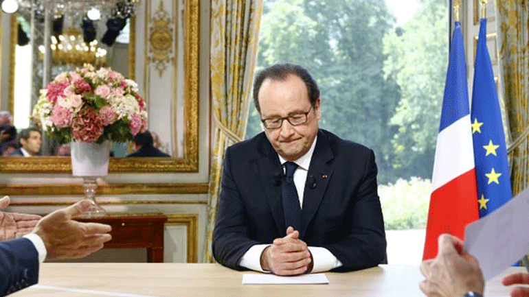 Ολάντ: Η Ευρώπη πρέπει να είναι σε θέση μόνη της να εγγυάται την προστασία της