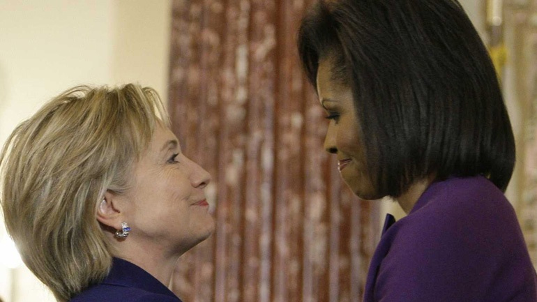 Μισέλ Ομπάμα : «Η Χίλαρι με εμπνέει!»