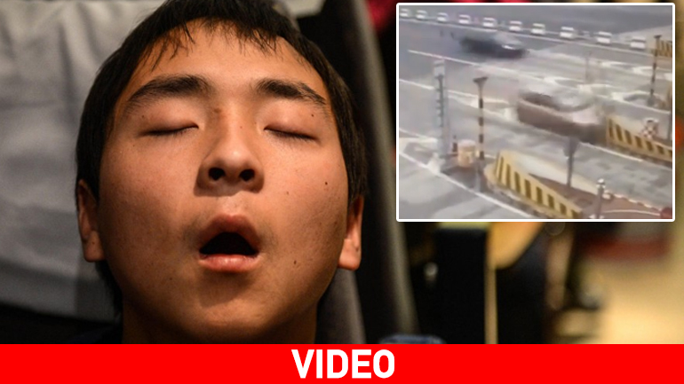 Ο… Μορφέας προκάλεσε τροχαίο!