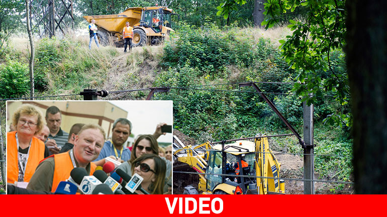 Σκάβουν πιο βαθιά για το χρυσό τρένο των Ναζί Σκάβουν πιο βαθιά για το χρυσό τρένο των Ναζί