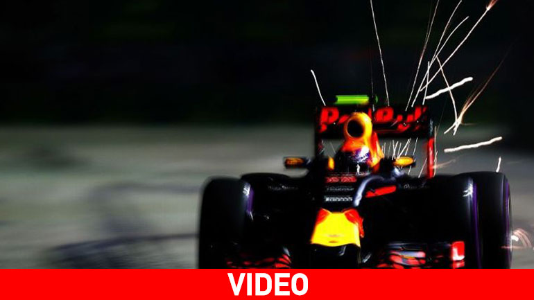 Πιλότος της F1 αποφεύγει γιγαντιαία σαύρα στην πίστα της Σιγκαπούρης!