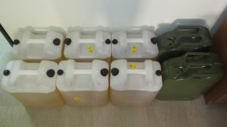 Κομοτηνή: Μετέφεραν λαθραία βενζίνη και πετρέλαιο από τη Βουλγαρία