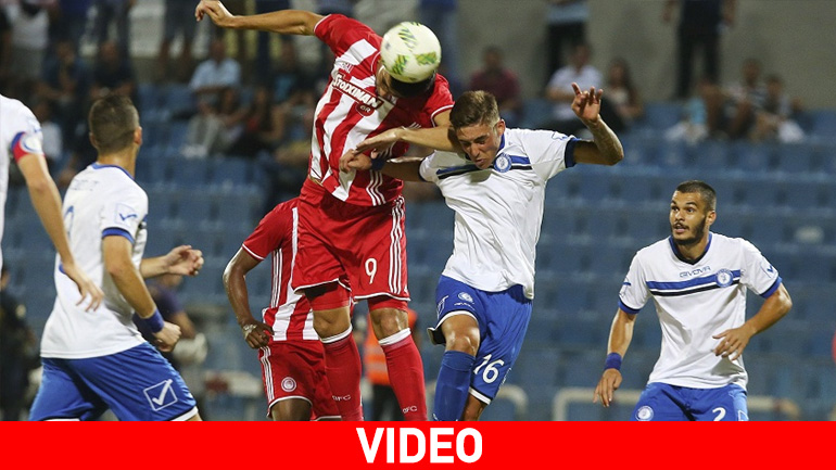 Με ανατροπή ο Ολυμπιακός, 2-1 τον Ηρακλή στο Καυτζαντόγλειο