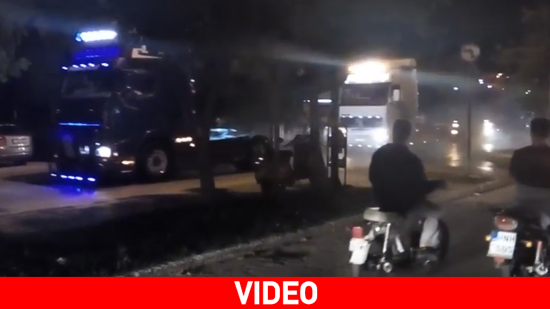 Γάμος με φορτηγά στην Ηγουμενίτσα