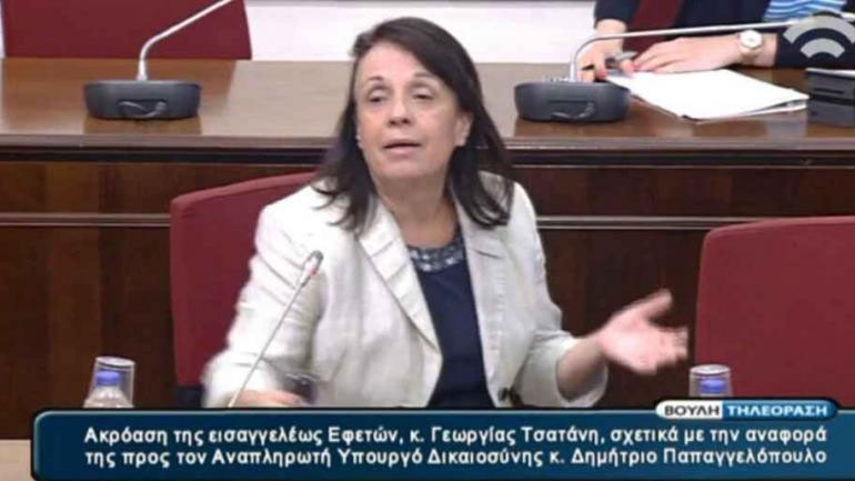 Ποινή στέρησης μισθού 60 ημερών στην Τσατάνη