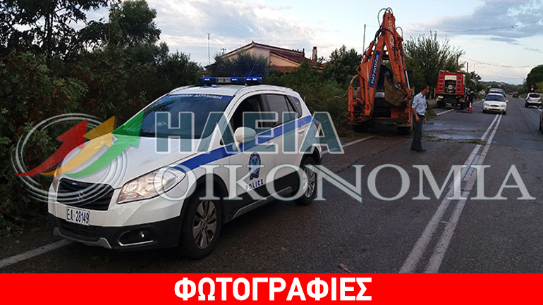 Πύργος: Σοβαρές καταστροφές από την κακοκαιρία