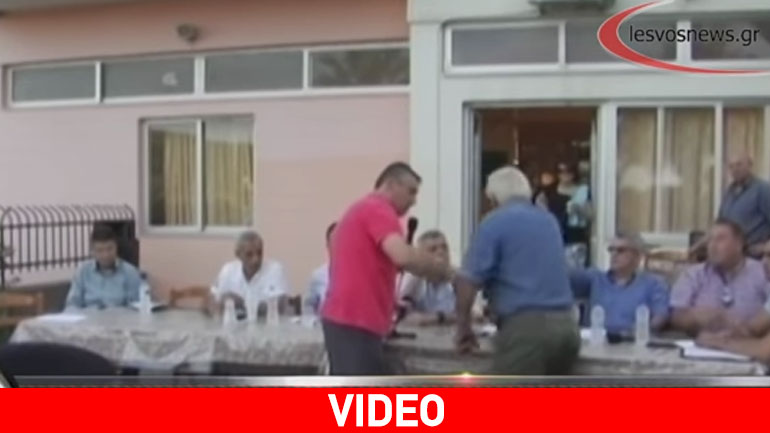 Στους δρόμους οι κάτοικοι της Μόριας – Αποδοκίμασαν τον δήμαρχο Λέσβου