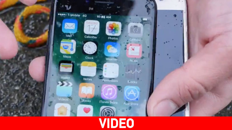 Τεστ αντοχής στο νερό για τα Samsung Galaxy Note 7 και iPhone 7