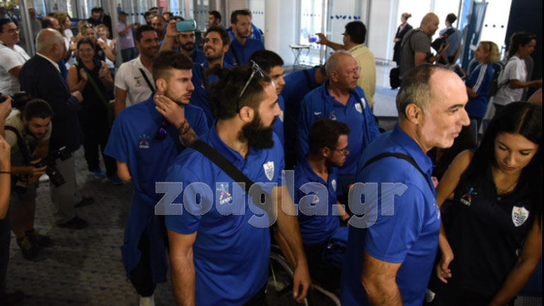 Η άφιξη των παραολυμπιονικών μας