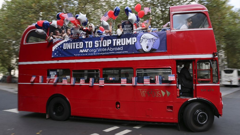 Εκστρατεία κατά Τραμπ στο Λονδίνο