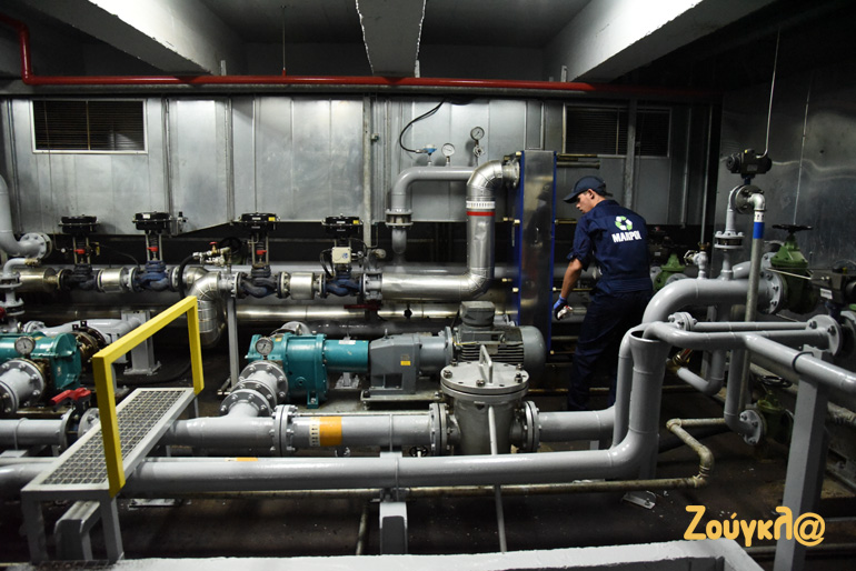 Στις εγκαταστάσεις τηρούνται όλα τα πρότυπα ασφαλείας