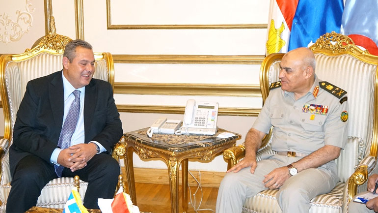 «Κοινός στόχος Ελλάδας-Αιγύπτου η καταπολέμηση της τρομοκρατίας», ανέφερε ο Π.Καμμένος