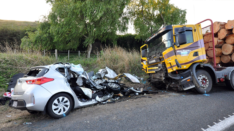 Τροχαίο δυστύχημα στη Νέα Εθνική Οδό Θεσσαλονίκης – Ευζώνων