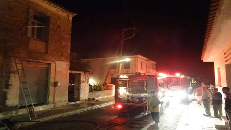 Λήμνος: «Λαμπάδιασε» σπίτι στη Μύρινα