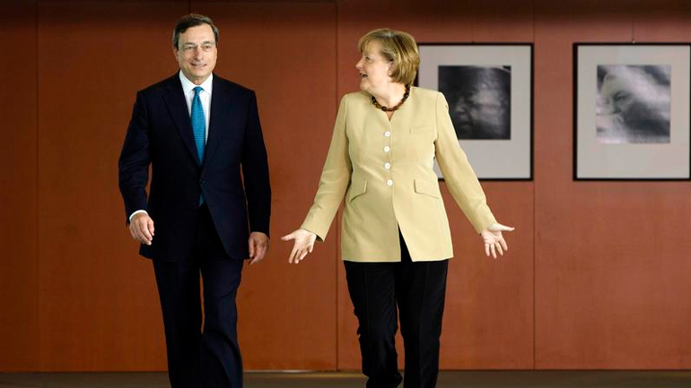 Στην Μπούντεσταγκ ο Μάριο Ντράγκι