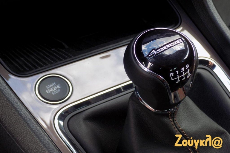 Τετρακίνητο και με μηχανικό κιβώτιο 6 σχέσεων (θα διατίθεται και με αυτόματο)