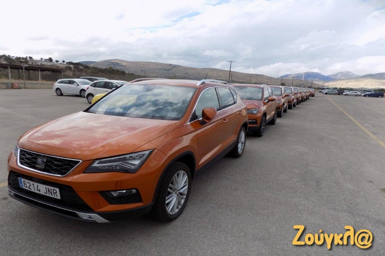 Τα πρώτα SEAT Ateca που ήρθαν στην Ελλάδα...