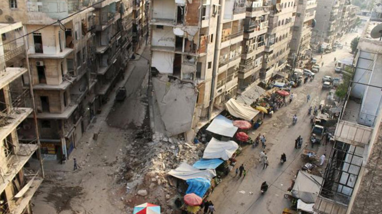 Στους 91 οι νεκροί από τους βομβαρδισμούς στο Χαλέπι