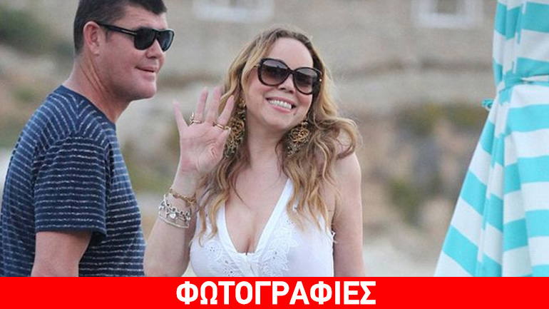 Mariah Carey: Παραθερίζει στη Μύκονο… χωρίς εσώρουχα και με λευκό διάφανο καφτάνι