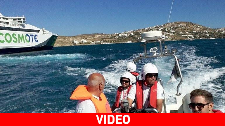 Κολυμβητικός διάπλους Μνήμης για το «Σαμίνα» παρουσία του Ολυμπιονίκη Σπύρου Γιαννιώτη