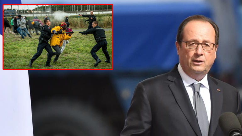 Ολάντ: «Ο καταυλισμός στο Καλαί θα διαλυθεί»