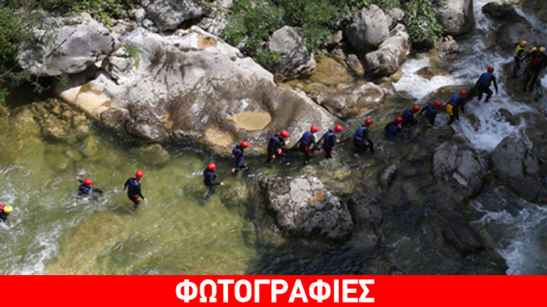 Canyoning: Ένα σπορ για όλους και μια διαφορετική γνωριμία με τη φύση