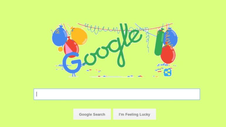 H Google έκλεισε τα 18 και γιορτάζει με doodle