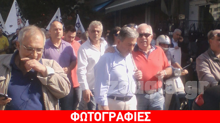 Πορεία διαμαρτυρίας των εργαζομένων του ΟΑΣΘ