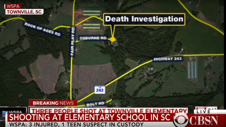 Θρίλερ με πυροβολισμούς μαθητών σε δημοτικό στη Ν. Καρολίνα – Ένας νεκρός σε κοντινή τοποθεσία στο Όσμπορν