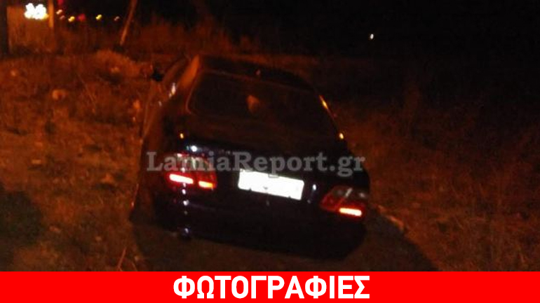 H Mercedes έφυγε στο… χωράφι