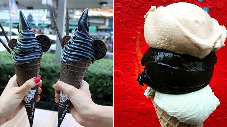 Nέα φρενίτιδα: Δοκιμάσατε μαύρο παγωτό;