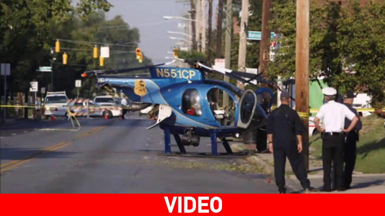 Βίντεο-ντοκουμέντο από την αναγκαστική προσγείωση ελικοπτέρου στο Κάνσας