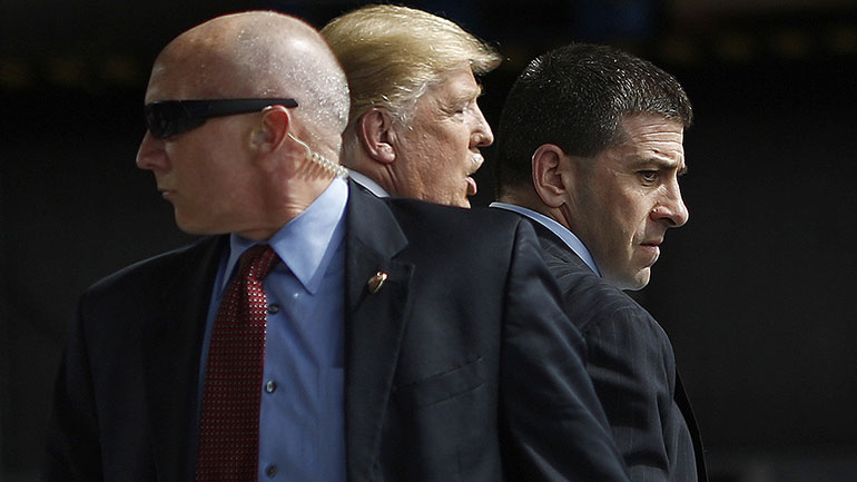 Ο Τραμπ έλαβε 1,6 εκατομμύρια δολάρια από την Μυστική Υπηρεσία USSS