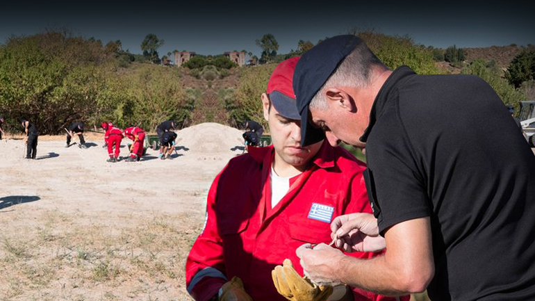 Ίχνη αποσύνθεσης στο σημείο των ερευνών