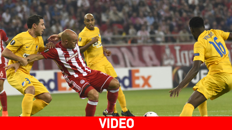 Ήττα για τον Ολυμπιακό, 1-0 ο ΑΠΟΕΛ στο «Καραϊσκάκη» Ήττα για τον Ολυμπιακό, 1-0 ο ΑΠΟΕΛ στο «Καραϊσκάκη»