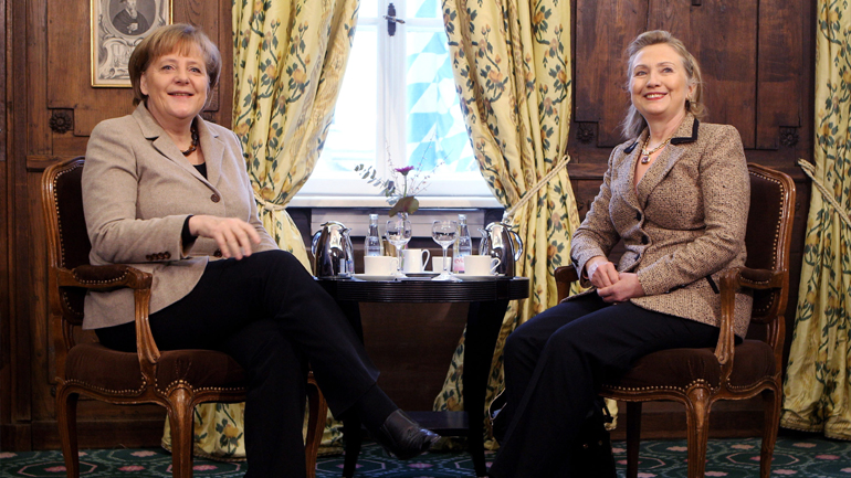 Η Άνγκελα Μέρκελ είναι η… αγαπημένη των Χ. Κλίντον και Ντ. Τραμπ