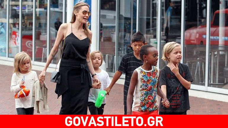 Η Angelina Jolie κέρδισε προσωρινά την επιμέλεια των παιδιών της Η Angelina Jolie κέρδισε προσωρινά την επιμέλεια των παιδιών της