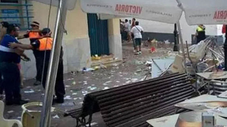 Ισπανία: Έκρηξη φιάλης υγραερίου με 77 τραυματίες στη Μάλαγα