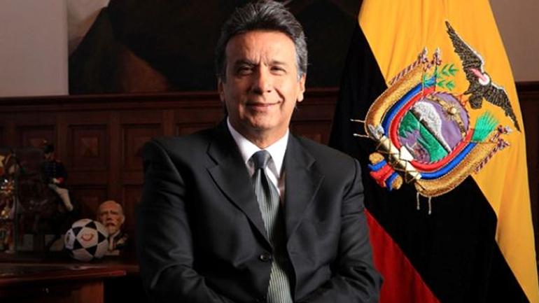 Ισημερινός: Ο Λενίν Μορένο θα είναι υποψήφιος στις προεδρικές εκλογές του Φεβρουαρίου