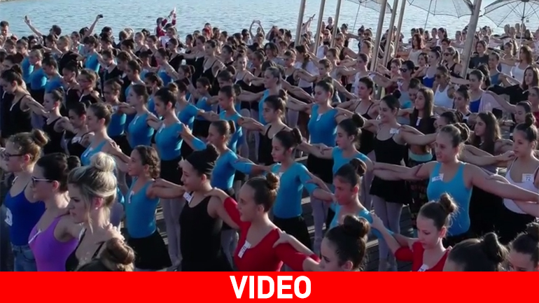 Θεσσαλονίκη: Εκατοντάδες μπαλαρίνες έσπασαν το παγκόσμιο ρεκόρ