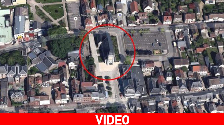 Άνοιξε τις πόρτες του στο κοινό για πρώτη φορά μετά το σφαγιασμό του Πατέρα Χάμελ ο ναός στο Σεντ Ετιέν