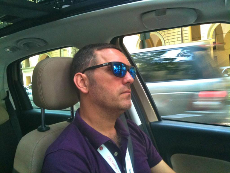 Ο Κώστας Χαριάτης...