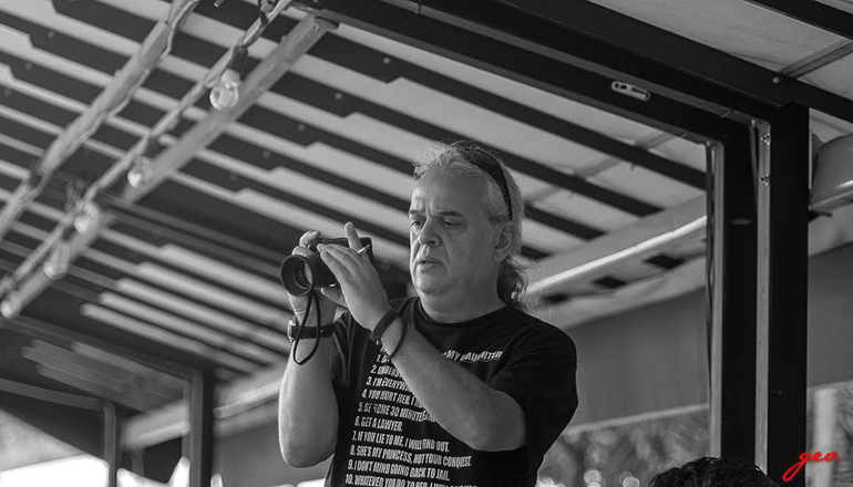 O Νίκος Βιτσιλάκης διευθυντής του περιοδκού Moto & Rider