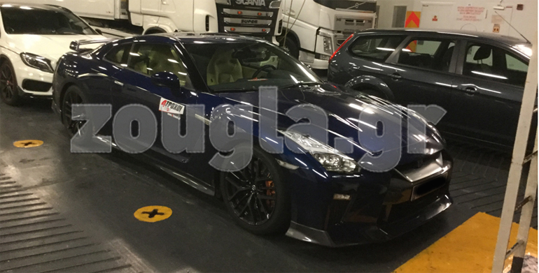 Από την Γερμανία και μέσω Ιταλίας με πλοίο ήρθε στην Ελλάδα το ένα και μοναδικό Nissan GT-R MY 2017.