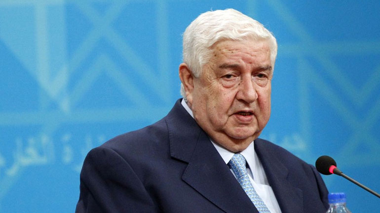 Στη Μόσχα ο υπουργός Εξωτερικών της Συρίας εντός Οκτωβρίου