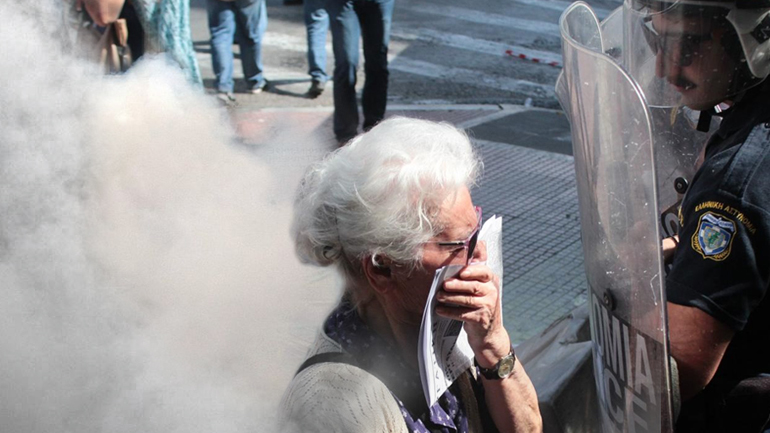 “Θύμα” των ΜΑΤ και η αγωνίστρια της Εθνικής Αντίστασης