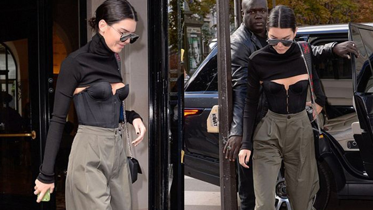 Kendall Jenner: Παραδίδει μαθήματα μόδας στους δρόμους του Παρισιού