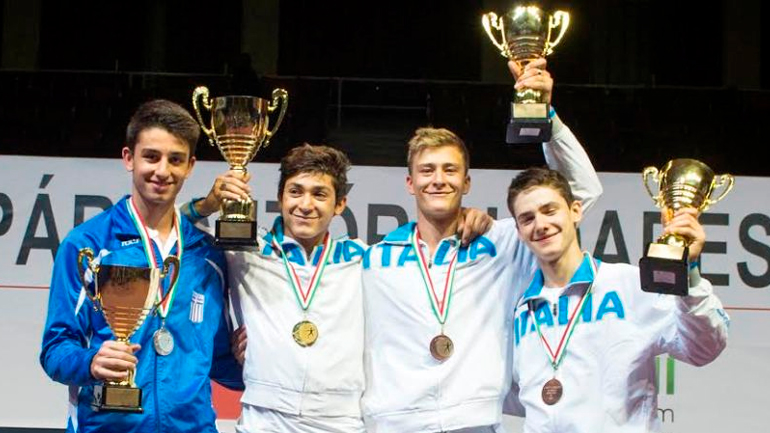 Δύο αργυρά μετάλλια στο Ευρωπαϊκό Κύπελλο ξιφασκίας