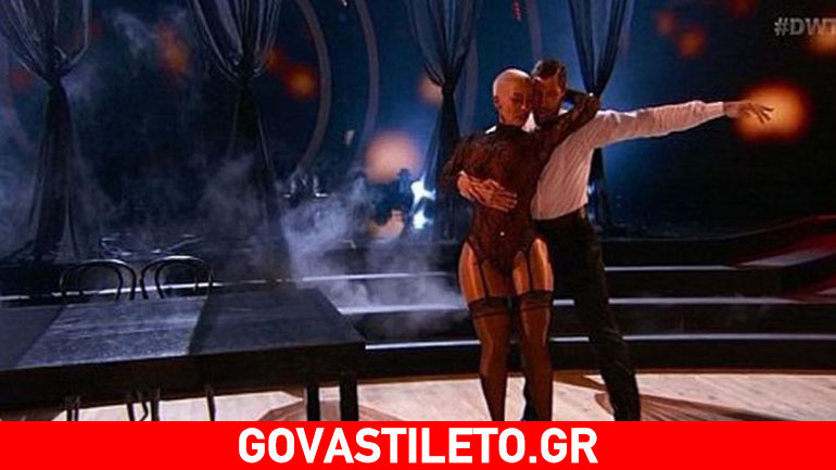 Δείτε τον χορό της Amber Rose που «τρέλανε» το τηλεοπτικό κοινό της Αμερικής